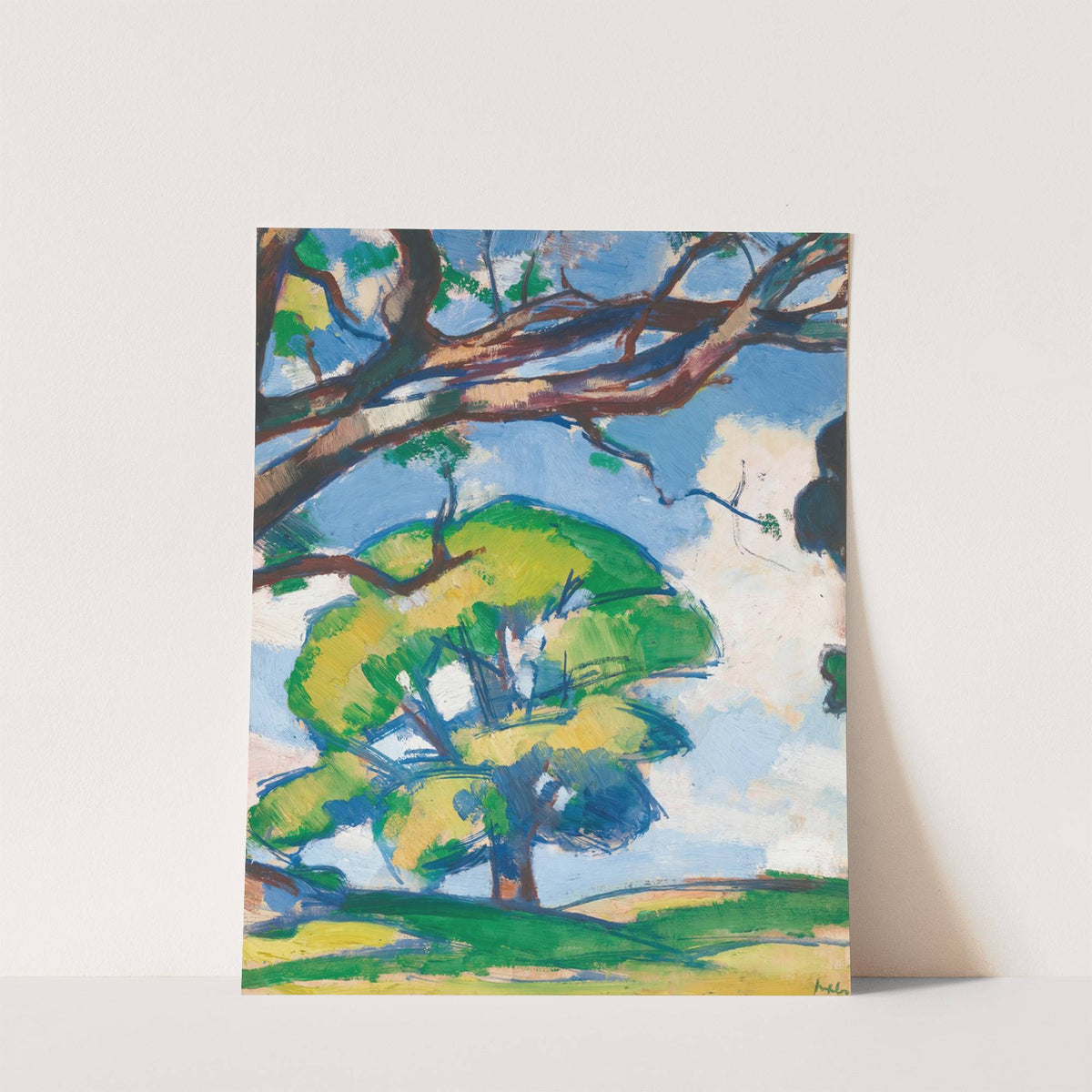 Trees, Douglas Hall by Samuel John Peploe