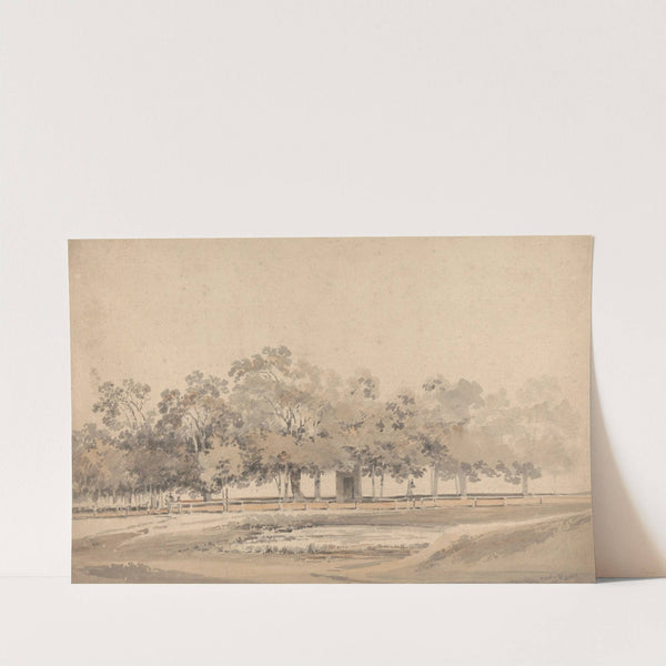 Trees in Hyde Park, London by Thomas Girtin