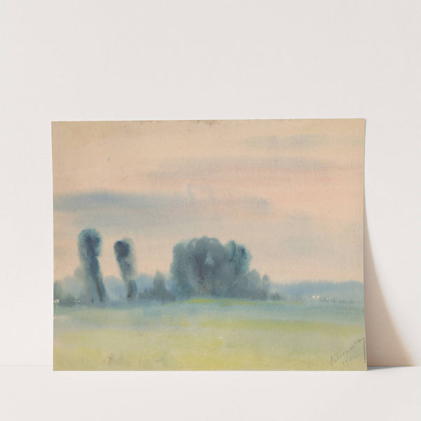 Trees in the Meadow by Zolo Palugyay