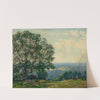 Trees on a Hillside Overlooking a Valley by Wilson Henry Irvine