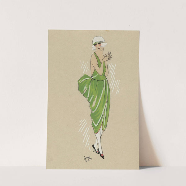 Émeraude. La blonde Parysis by Anonymous