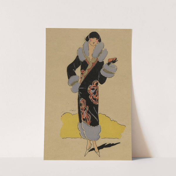 FLEUR CHINOISE. - Ce manteau brodé... by Anonymous