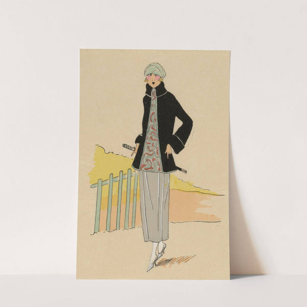 Tissus de RODIER. Le Sentier de la Vertu. by Anonymous