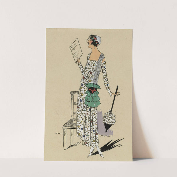 DERBY. Une très élégante robe... by Anonymous