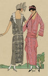PESAGE. 1. Une élégante robe de crêpe Gothique…