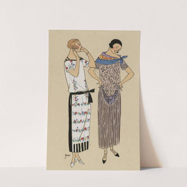 PETITES FLEURS. – Une robe de crêpe Georgette… by J. Dory