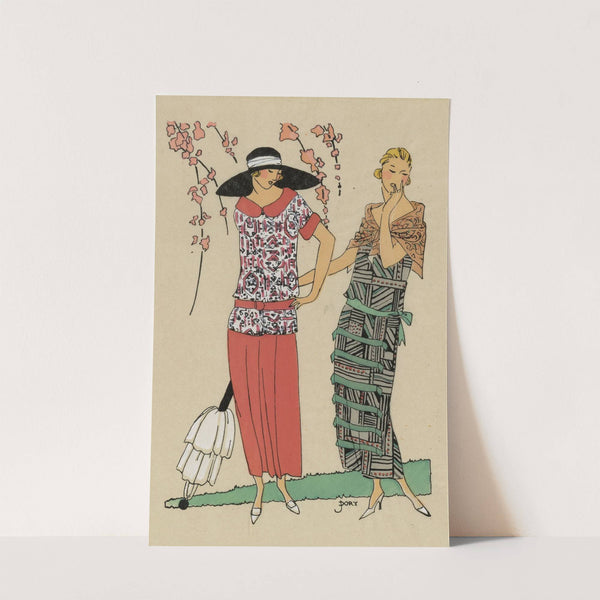 DEUX AMIES. - Deux robes simples... by J. Dory