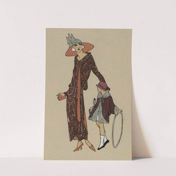 CHAMPS-ELYSÉES - 1. Robe-manteau... by Anonymous