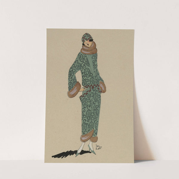 FRILEUSE. - Très élégant manteau... by Anonymous