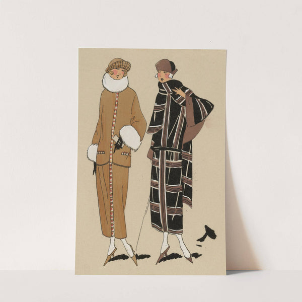 PROMENADE. - Un charmant tailleur... by Anonymous