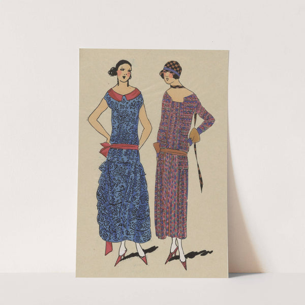 CHARMANTES. - Voici une toilette... by Anonymous