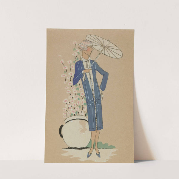 Création Lucien LELONG. FLEUR DE PECHER by Anonymous