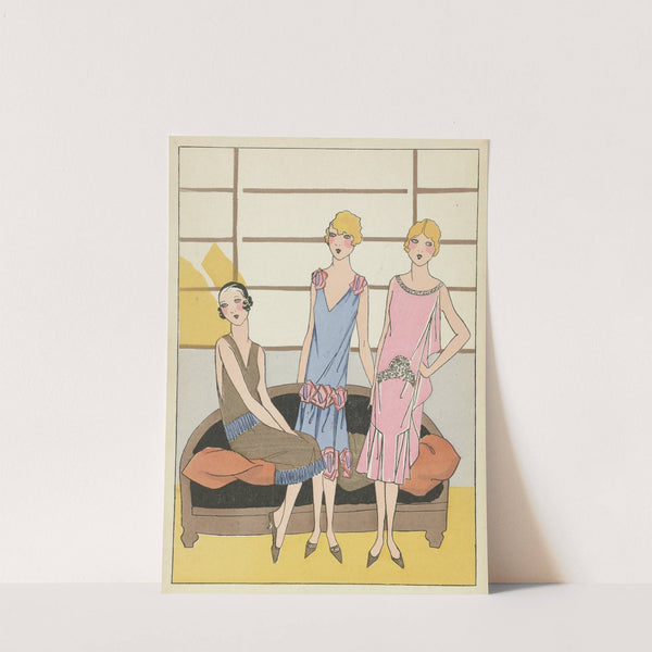 Très Parisien, 1925, No. 9; Supplément. EN BATEAU. - Créations Anna by G-P. Joumard