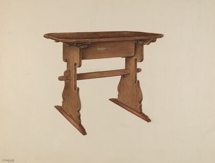 Trestle Table