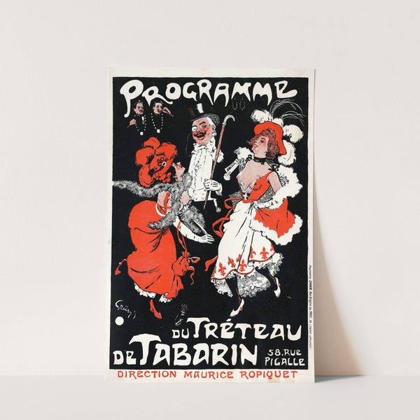 Tréteau de Tabarin by Jules-Alexandre Grün