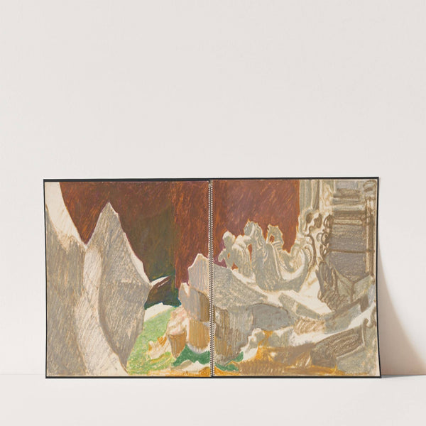 Trevi Fountain, Rome, Italy (1975) by Victor Alfred Lundy