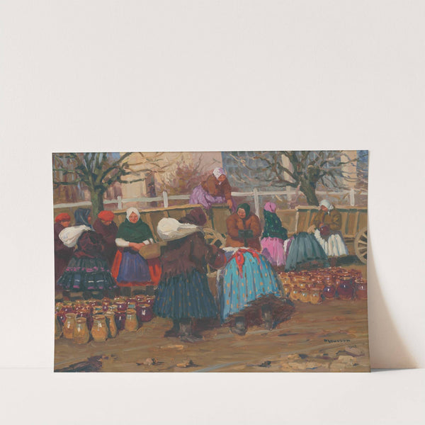 Trh s hrncami by Jozef Teodor Mousson