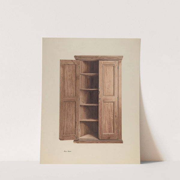 Triangular Corner Safe by Rosa Rivero