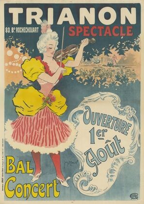 Trianon, 80 Bd Rochechouart. Spectacle. Bal. Concert (1897)