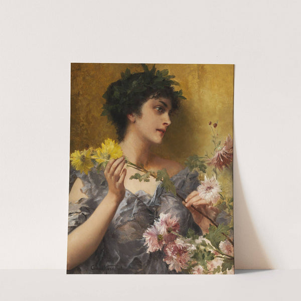 Tribut an die Blumen. by Conrad Kiesel