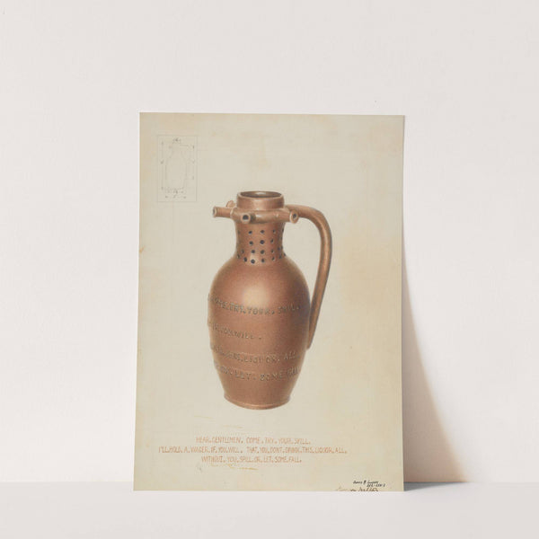 Trick Drinking Mug by James M. Lawson