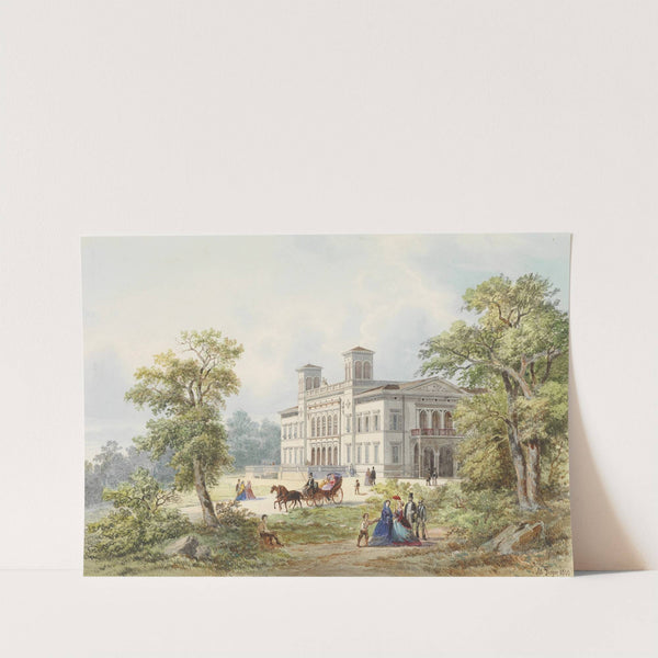 Triest Ferdinandeum (1868) by Albert Rieger