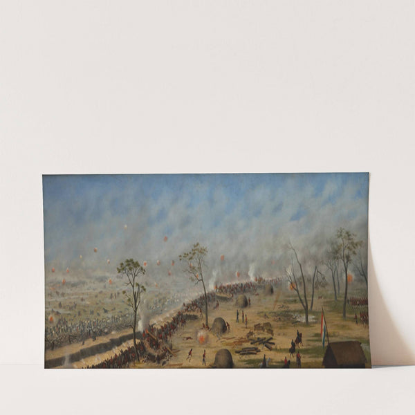 Trinchera de Curupaytí (1893) by Cándido Lopez