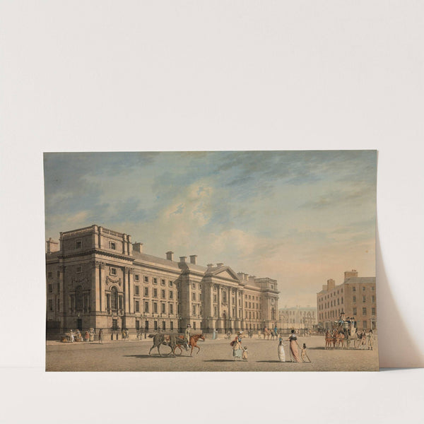 Trinity College, College Green, Dublin by James Malton