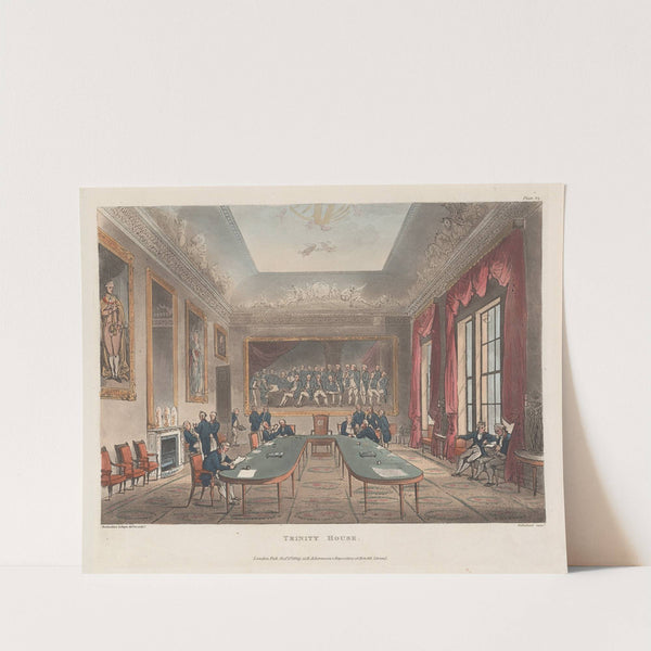 Trinity House (1809) by Thomas Rowlandson
