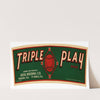 Triple Play Brand Produce Label (1935)