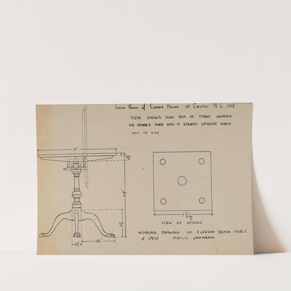 Tripod Table by Arthur Johnson