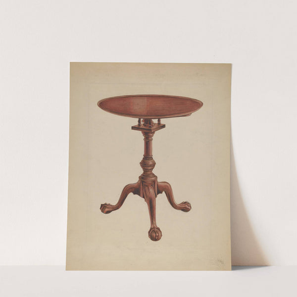 Tripod-table by Arthur Johnson