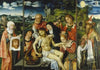 Tripytych with the Lamentation