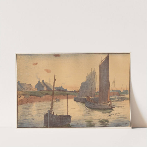 Tristesse Sur La Mer by Raoul André Ulmann