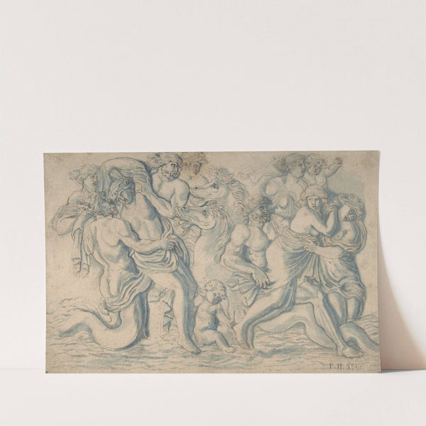 Tritons Carrying Off Nereids by François Perrier