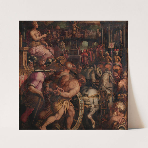 Triumph after the victory on Pisa (1563 - 1565) by Giorgio Vasari