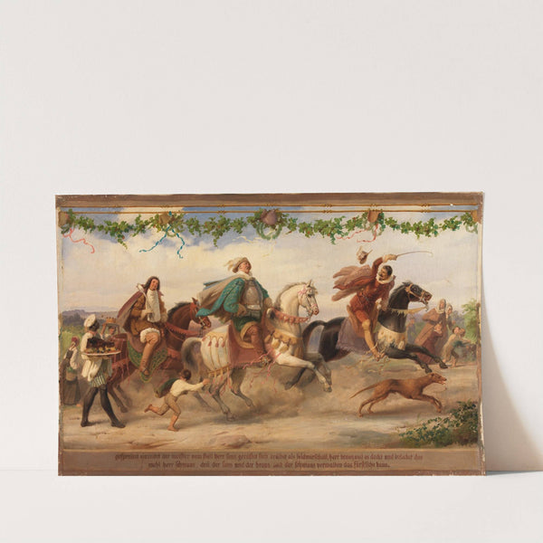 Triumph des Königs Wein, 7. Bild (after 1850) by Adolf Schrödter