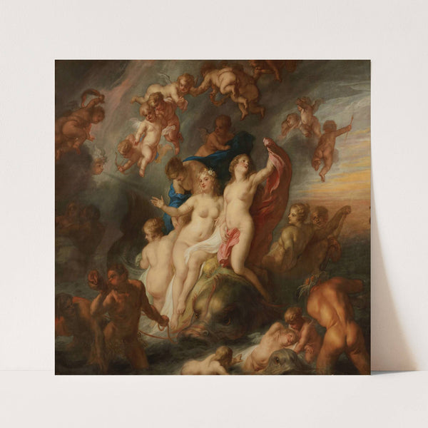 Triumph of Galatea (1659) by Theodoor van Thulden