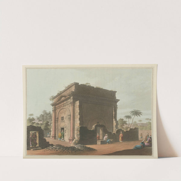 Triumphal Arch at Latachia by Luigi Mayer