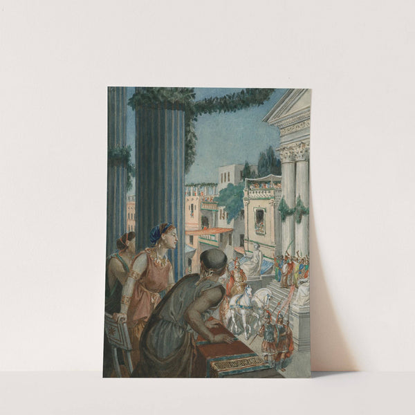 Troilus and Cressida, act 1, scene 2 (1893) by Alexandre Bida