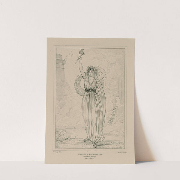 Troilus and Cressida … Cassandra raving, act 2, sc. 2 (19th century) by William Francis Starling