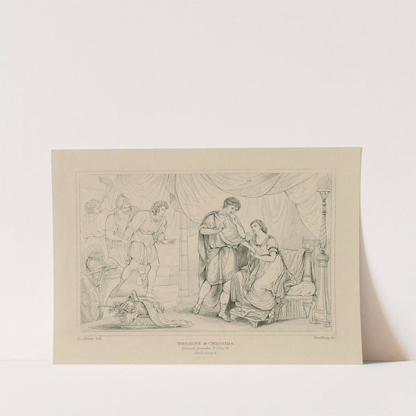 Troilus & Cressida, Ulys; ‘You shake, my Lord, at something, will you go; You will break out,’ act V, sc. 2 (19th century) by William Francis Starling