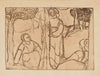 Trois bretonnes se reposant après le travail (1893-1894)