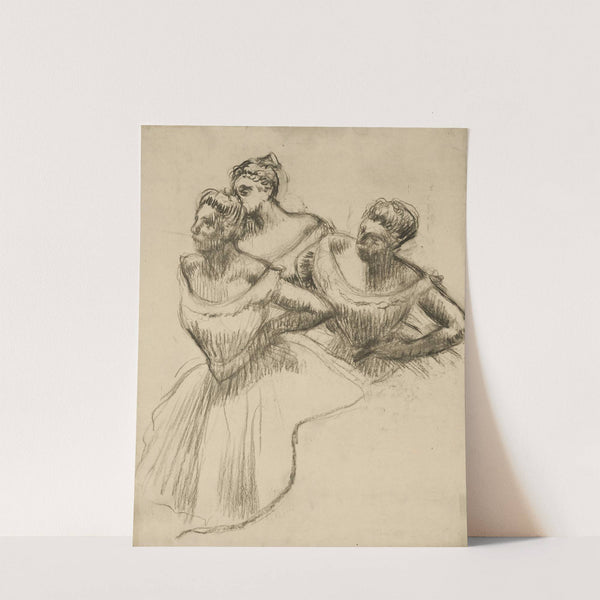 Trois danseuses (1896) by Edgar Degas
