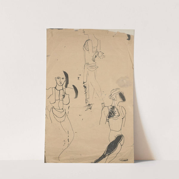 Trois études de costume by Christian Bérard