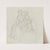 Trois femmes assises et contemplatives en longues robes (1850-1860) by Anaïs Colin-Toudouze