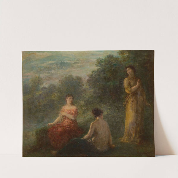 Trois Nymphes Près D'une Source by Henri Fantin-Latour