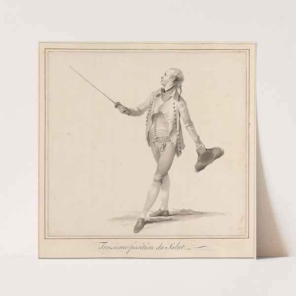 Troisieme Position du Salut (1763) by James Gwin