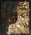 Trompe L’oeil. Letter Rack With A Barber-Surgeon’s Instruments