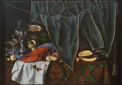 Trompe L’oeil With Breakfast Piece And Goblets